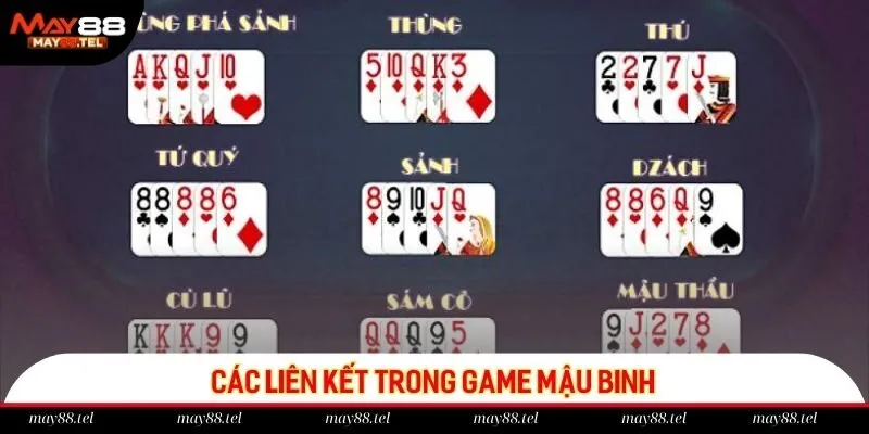 Các liên kết thường gặp trong binh xập xám May88