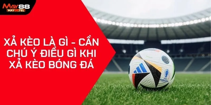 Xả Kèo Là Gì - Cần Chú Ý Điều Gì Khi Xả Kèo Bóng Đá